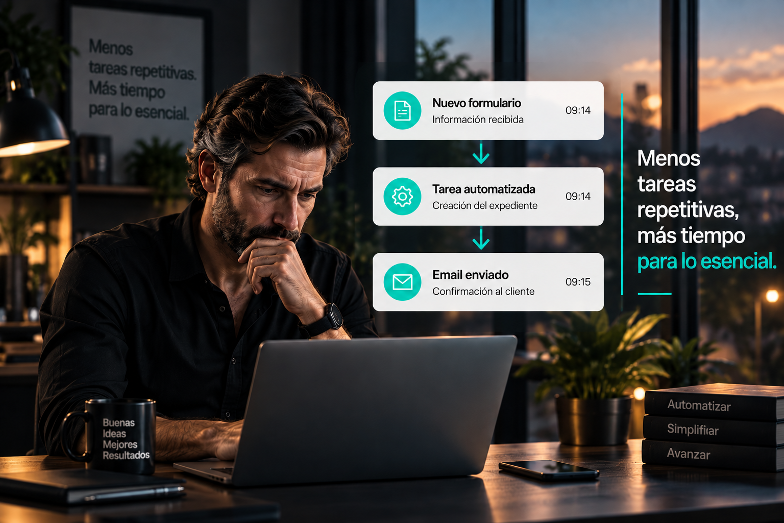 ¿Cómo automatizar tareas repetitivas en una pequeña empresa?